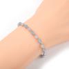 Pulsera de Cobre Zircón Europea y Americana Nueva Simple Pulsera de Cuentas de Bolas Diseño Personalizado Cadena de Extensión Joyería de Mano al Por Mayor