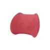 Reposacabezas de Coche, Almohada para el Cuello, Piel de Ante, Almohada de Coche de Gama Alta, Soporte Lumbar, Juego de Reposacabezas Simple Transpirable, Venta al por Mayor
