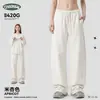 CKX ropa de moda para hombre 26 otoño/invierno nuevo producto conjunto de sudadera con cuello redondo, sudadera lavada desgarrada y pantalones curvados para hombre conjunto de dos piezas