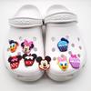 Sapatos com furos estilo cartoon transfronteiriços sapatos fivela de flor para sapato sandálias de borracha macia PVC acessórios AliExpress Amazon explosões