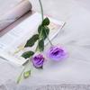 Flor Artificial Platycodon Rama Individual Eiffel Lisianthus Flor Falsa Ramo Artificial Decoración para el Hogar Fotografía Flor de Boda