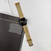 Adecuado para iWatch 11ª Generación 10/987 Nueva Correa de Reloj de Acero Inoxidable Malla Herringbone Patrón Trigo, Descuentos por Cantidad Disponibles