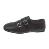 Zapatos Pequeños de Cuero Brogues Tallados Retro para Mujer 2026 Nuevos de Otoño Más Vendidos Mocasines con Hebilla Mary Janes Zapatos de Vestir