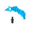 Juego de 21 piezas de accesorios para perforador de agujeros de riego por goteo de 1/4 de pulgada Adecuado para riego de jardinería Tapón de doble gancho embolsado