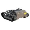 Cortacésped de orugas de doble cuchilla 1200, control remoto inalámbrico, fuerte capacidad de ascenso, removedor de maleza agrícola a gasolina