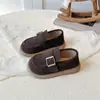 Mocasines Infantiles Estilo Británico Primavera y Otoño Zapatos de Princesa para Niñas Suela Blanda Zapatos Individuales Versátiles para Bebé Zapatos de Cuero Estilo Nuevo