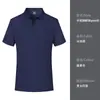 2025 Nueva Camisa Polo Ropa de Trabajo Ligero Negocios Casual Camisa Cultural para Empleado Cuello Solapa Manga Corta Camiseta Fabricante Venta al por Mayor