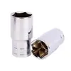 Atacado 1/2 Grande Fly Chave de Soquete Sextavado Estendida 8-32mm Ferramenta de Soquete Sextavado Estendido Catraca Soquete Sextavado Espelhado