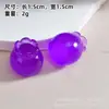 Pegamento de Crema de Fruta Luminoso Estéreo Simulado Accesorios Accesorios de Joyería diy Cuerda para el Cabello Pasador Colgante Material Venta al por Mayor