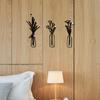 Florero transfronterizo pegatinas de pared de espejo acrílico estéreo 3D sala de estar entrada escaleras fondo pintura decorativa espejo autoadhesivo