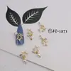 Novo Pingente de Nail Art de Cyber Celebridade Liga de Zinco Diamante Estrela Lua Borla Olho de Gato Borboleta Animal Decoração de Manicure Atacado