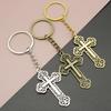 Llavero con colgante de cruz simple con joyería explosiva de Amazon Xiyin Temu AliExpress