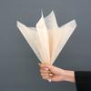 Embalagem de buquê cor sólida papel de algodão leite embalagem de flor de papel papel de forro semitransparente papel de embrulho floral à prova d'água espessado diy