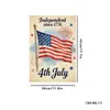 Producto Nuevo Transfronterizo 2026 Día de la Independencia Americana 250º Aniversario Bandera de Jardín Nueva Decoración Exterior para Patio Tela al por Mayor