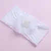 Flor de Cabeça de Chiffon de Verão 2021 Faixa Larga de Nylon para Cabelo Meias de Seda Super Macias Faixa de Cabeça para Bebê Headwear Esportivo para Crianças