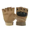 Guantes Tácticos para Hombres y Mujeres, Entusiastas Militares, Deportes al Aire Libre, Guantes de Medio Dedo para Ciclismo de Primavera y Verano, Motociclismo, Fitness, Guantes de Medio Dedo Antideslizantes para Montañismo