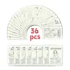 36 Tarjetas de Habilidades de Manejo Emocional Estilo Retro, Herramientas de Afrontamiento para Asesoramiento Psicológico, Tarjetas de Autosanación de Compra Directa Transfronteriza