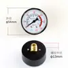 Manômetro de pressão de ar para compressor de ar manômetro axial Y40Y50 à prova de choque anti-vibração cilindro da bomba de ar manômetro do tanque de armazenamento de ar