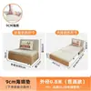 Sofá cama de doble uso para salas de estar pequeñas, individual o doble, multifuncional, plegable, con almacenamiento, diseño de tela simple, extensible para balcón