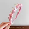 Diadema para niña, pasador de dibujos animados lindo para flequillo de niñas, pasador de corona alta, diadema que no aprieta la cabeza