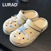 Novos Sapatos Vazados de Verão Frescos Respiráveis Modernos Simples Para Uso Externo Secagem Rápida Aumento de Altura Sola Grossa Sandálias de Praia Chinelos