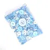 Botones de resina mixta de color spot al por mayor calcomanía de botón para jardín de infantes flor de botón bolsa de materiales hechos a mano DIY