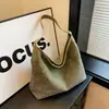 Bolso Nuevo Estilo Otoño con Brillo de Pedrería para Mujer, Bolso de Hombro Cruzado de Moda Tendencia, Textura de Alta Calidad, Bolso Tote Versátil con Estilo