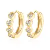 Pendientes Japoneses y Coreanos en Forma de Corazón para Niñas, Pendientes de Plata S925, Joyería Versátil y Sencilla en Forma de Corazón, Pendientes con Incrustaciones de Diamantes para Mujeres, Elegantes