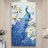 Fabricante de Punto de Cruz Tiktok Kuaishou Xiaohongshu Dropshipping Nuevo Modelo 2026 Bordado con Hilo Sala de Estar Bordado Lujoso Pavo Real
