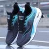 Zapatos Deportivos para Hombre de Gran Tamaño Transfronterizos, Zapatos Deportivos de Moda con Suela Gruesa, Cómodos, Transpirables, Zapatos para Correr Simples, Zapatos de Estudiante Modernos