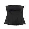 Falda Crop Top Elegante de Estilo Europeo Transfronterizo 2026 Nueva Moda Temperamento Femenino Venta al por Mayor Banda para el Dobladillo 4764064