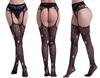 Meias Sexy, Acessórios de Sedução, Lingerie, Pijamas Vazados, Calça Jacquard de Uniforme, Meias-Liga de Rede Cruzadas Europeias e Americanas Transfronteiriças