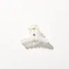 Presilha de Cabelo Pequena Modelo Novo Transfronteiriço 4cm, Presilha de Cabelo Elegante Pequena Estilo Chanel para Mulheres, Mini Presilha de Cabelo Estilo Ins, Mini Presilha de Garra Acessório de Cabelo