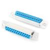 Conector de placa base de computadora DBDP9/15/25/37P180 con orificio óptico en línea, puerto serie hembra y macho, VGA, cabezal macho, dos filas