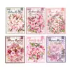 Huamanjiajing Pegatinas Impermeables para Mascotas Pegatinas de Plantas y Flores Pegatinas para Cuaderno Transfronterizas Material Guka Fábrica Venta al por Mayor