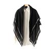 Nuevo Chal de Lana con Lentejuelas 2026, Bufanda para Habitaciones con Aire Acondicionado, Ropa Exterior Negra, Estilo Delgado de Verano para Mujer, Bufanda en Capas