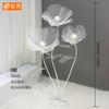 Flores Artificiais Feitas à Mão, Flores Falsas Vermelhas, Adereços de Decoração para Corredor de Casamento, Belas Decorações de Exibição, Flores de Tela de Arame, Arranjos Florais Prontos