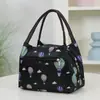 Bolsa de Mão Estampada com Tendência Nacional da Moda, Grande Capacidade, Prática, Resistente ao Desgaste, Bolsa Saco, Armazenamento de Lancheira para o Trabalho, Venda por Atacado