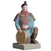 Artesanías Originales Rijin Guerreros y Caballos de Terracota Dorados Adornos para Mueble de TV Mueble de Vino Entrada Adornos para Casa Nueva Ceremonia de Acompañamiento