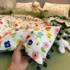 Nuevo Juego de Ropa de Cama Cómodo de Algodón Acolchado con Bordado, con Funda de Edredón, Sábana Plana y Sábana Ajustable - Juego de Cuatro Piezas