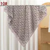 Bufanda Cuadrada para Mujer Estilo Nuevo 90cm Elegante Retro Estampado Paisley Bufanda de Seda Satén Gasa Fuente de Fábrica al por Mayor