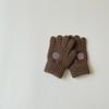Guantes de Invierno Yipan para Niños 2026 Nuevo Estilo Coreano Ins Niños Niñas Cara Sonriente Guantes de Cinco Dedos para Bebé Venta al por Mayor