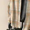 Camisa de Manga Larga para Hombre, Nuevo Estilo Otoño e Invierno 2025, Fresca y Elegante, Camisa a Cuadros de Manga Larga de Alta Gama, Chaqueta para Hombre