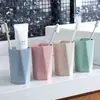 Copo para Enxaguar a Boca, Copo para Escova de Dentes, Palha de Trigo, Simples e Criativo, Porta-Escova de Dentes Descartável Doméstico em Forma de Diamante para Casal, Atacado para Hotéis