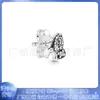 Pandora S925 Cobre Blanco Plateado Dijes DIY Serie Me Pendientes Pequeños Sencillos de Moda para Mujer