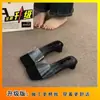 Sandalias Cuadradas de Tacón Grueso para Mujer, Novedad Verano y Otoño 2025 Estilo Francés Sandalias Transparentes Plateadas de Alta Gama para Mujer