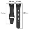Adequado para Xiaomi Redmi Watch 3 Redmi Watch3 Lite Redmi 3ª Geração Pulseira Pulseira de Silicone Oficial