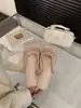 Sandalias Francesas de Cuña con Lazo Color Nude para Mujer, Adecuadas para Uso en Exteriores, Nuevo Modelo de Verano 2026, para Combinar con Vestidos, Sandalias de Hada