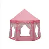 Tienda Infantil Casa de Juegos Infantil Hexagonal Castillo de Princesa Casa de Juegos Diámetro 140cm*Altura 140cm en Stock