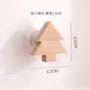 Gancho Criativo de Animal Fofo Gancho de Madeira de Faia Japonesa Gancho de Estrela e Lua Gancho Nórdico Maçaneta Decorativa Gancho de Roupa